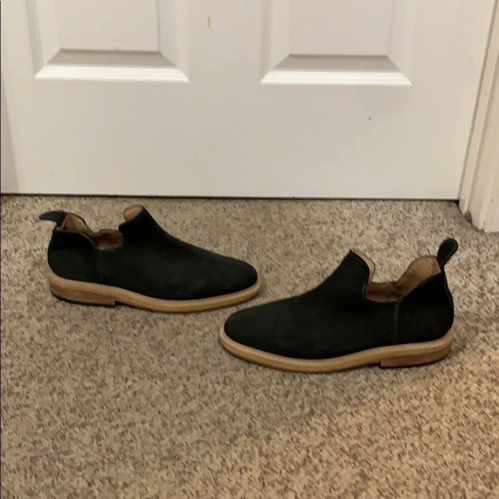 Oliver Clark black slip on bootie leather boot 8.5